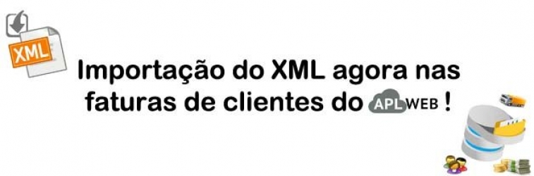 Importação do XML agora nas faturas de clientes!